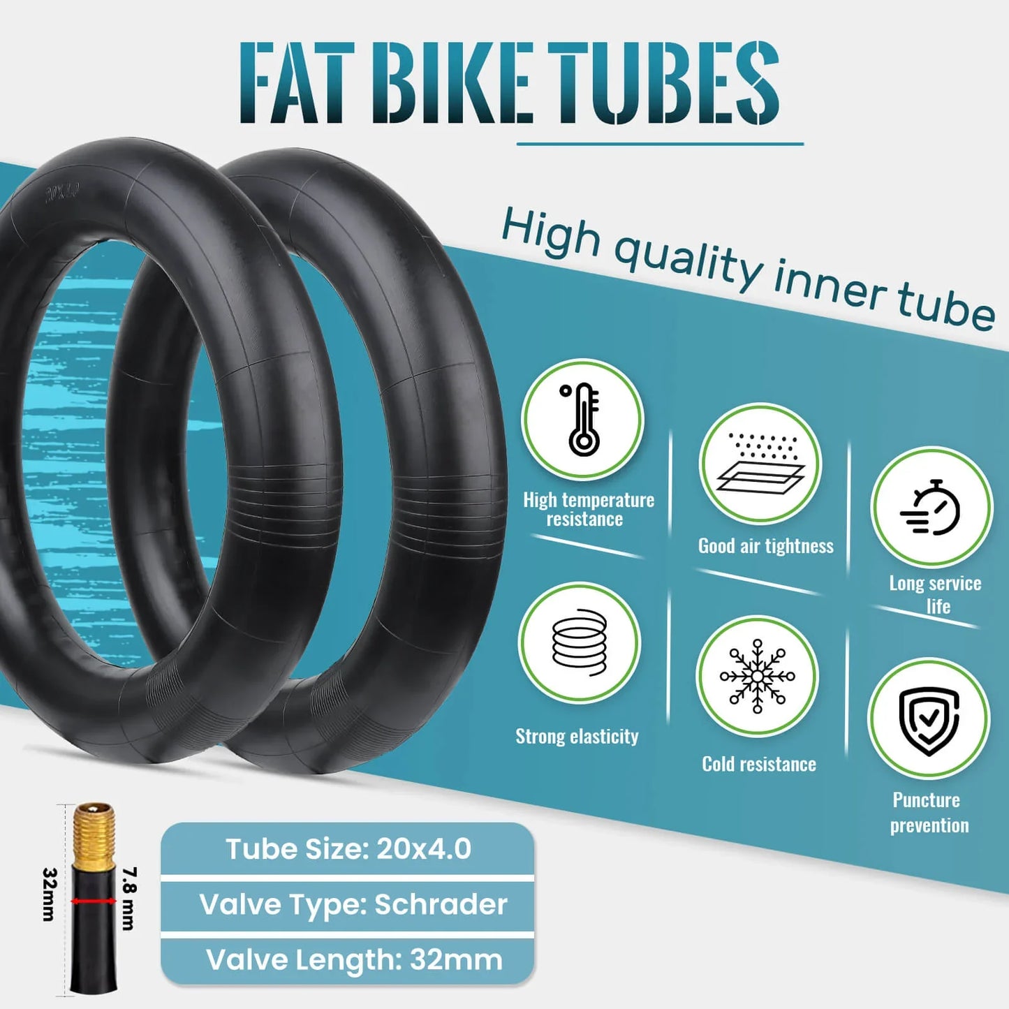 HyperPave 20/24/26x4.0 Fat Bike Tire