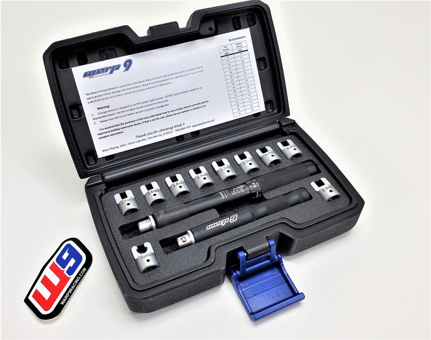 Warp9 - Spoke Torque Wrench Kit