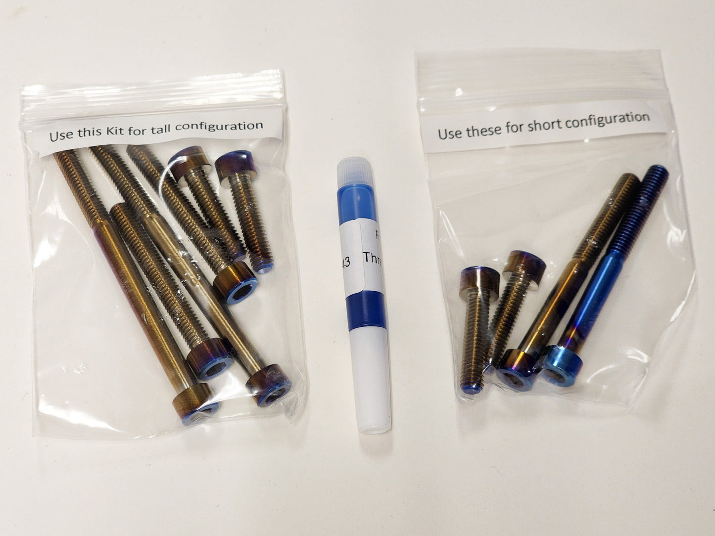 Warp9 - SurRon Light Bee/Talaria Sting Bar Mount Titanium Bolt Kit