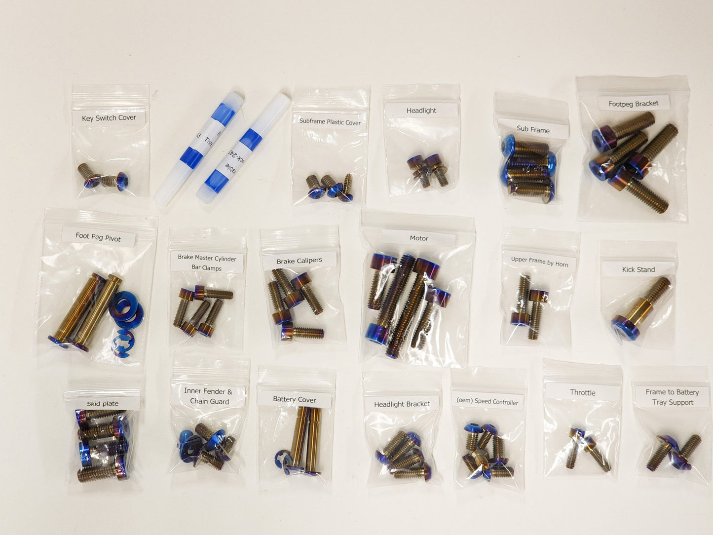 Warp9 - Surron Titanium Chassis Kit