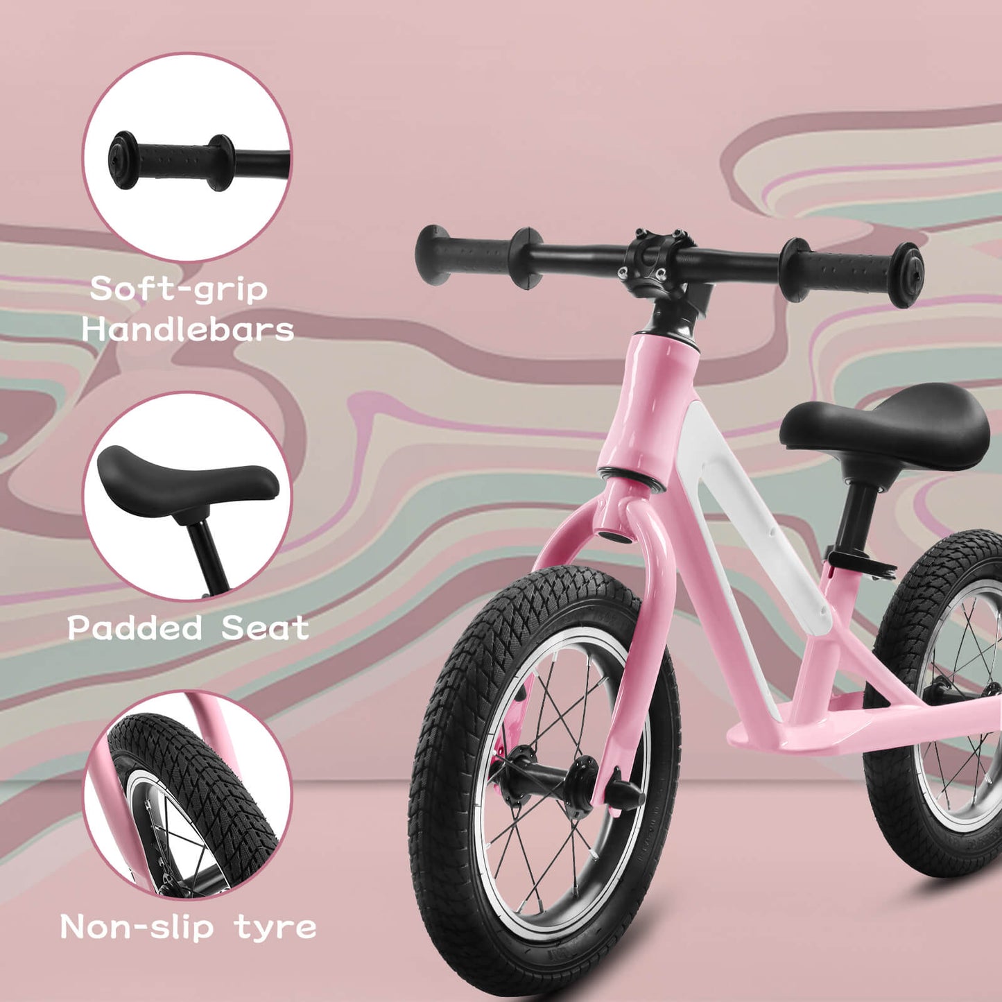 ECARPAT 12" Balancing Bike (Non-Electric)
