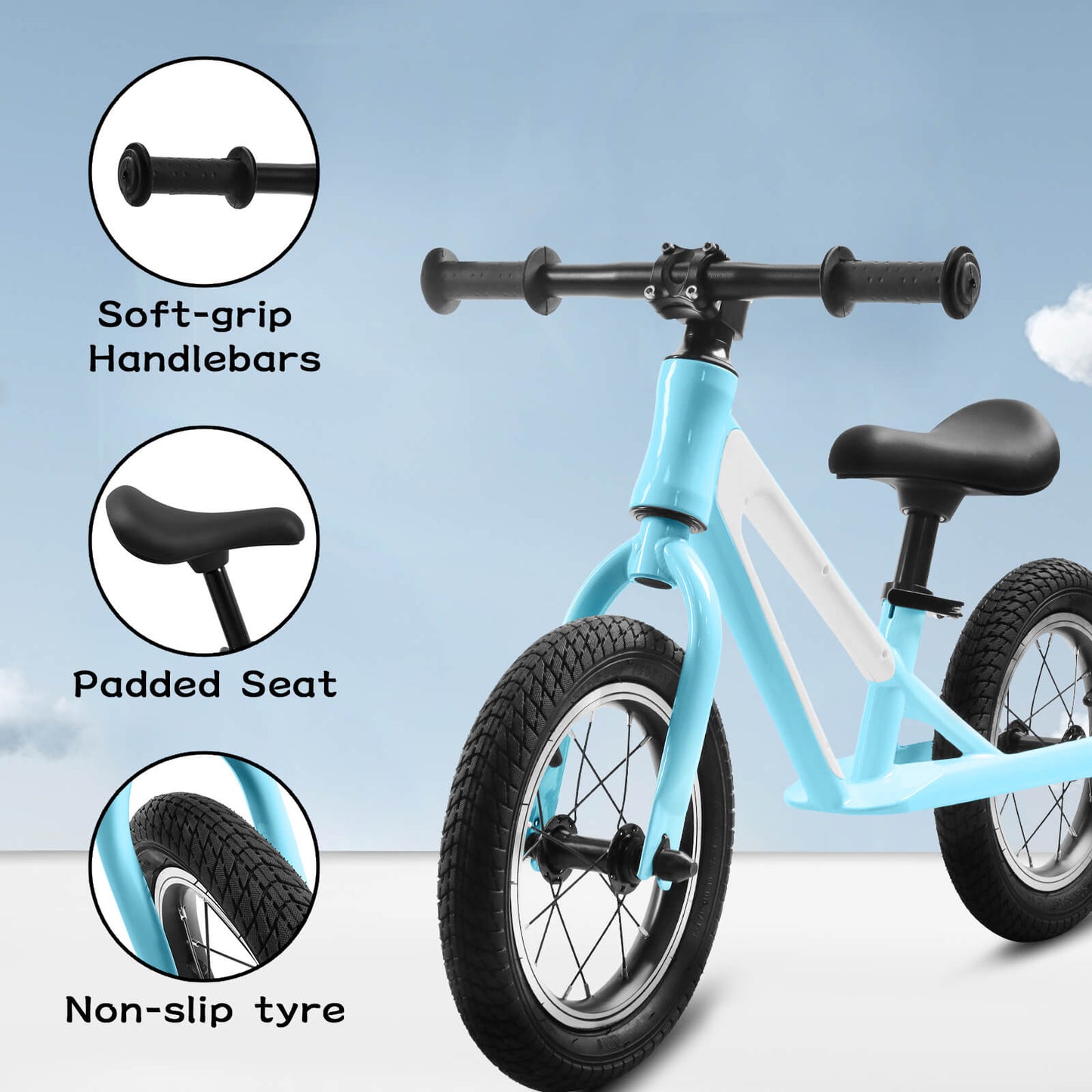 ECARPAT 12" Balancing Bike (Non-Electric)