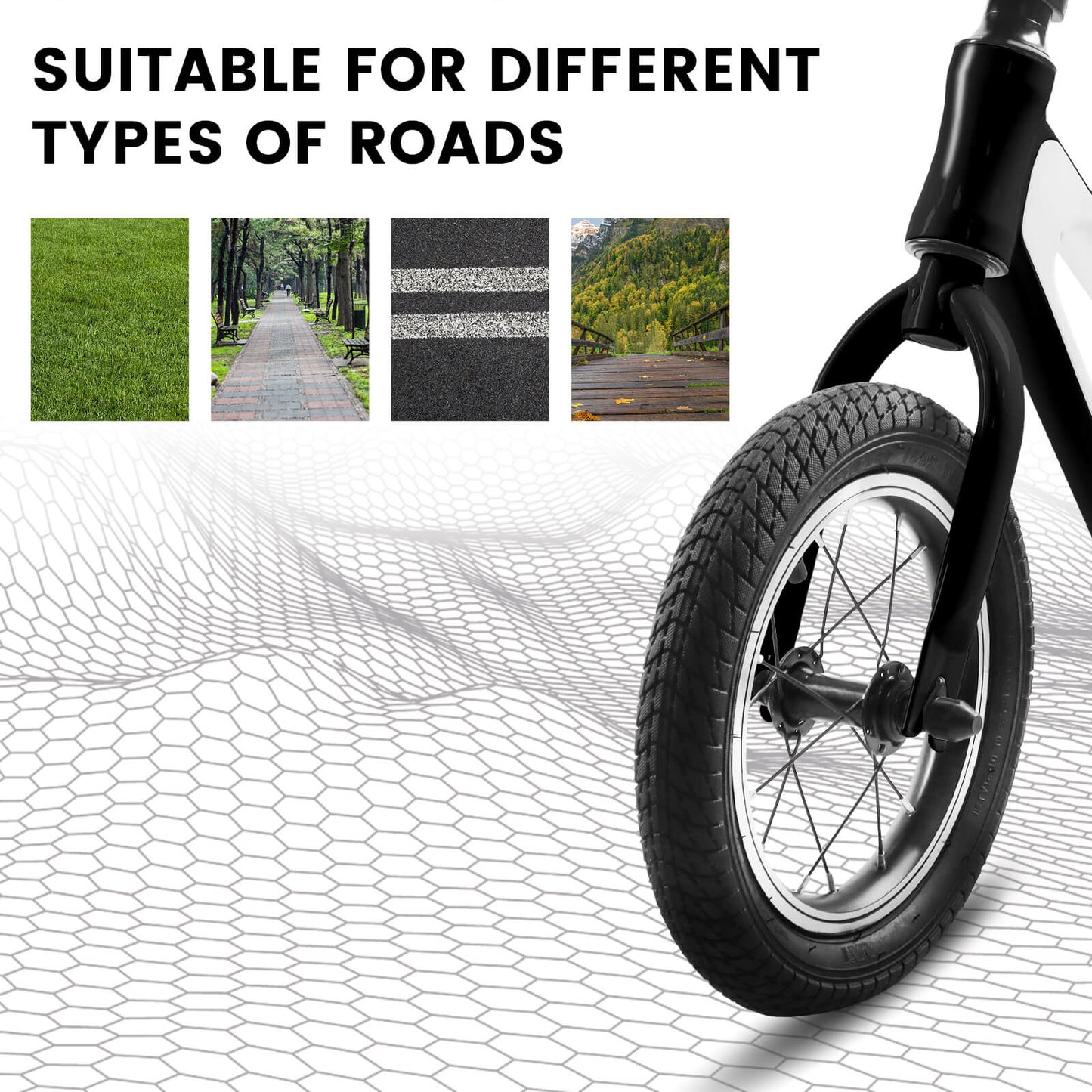 ECARPAT 12" Balancing Bike (Non-Electric)