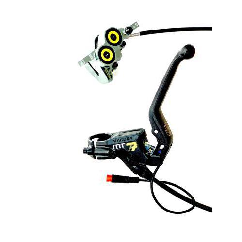 MAGURA MT7E 4-FINGER ALUM LEVER BLADE WITH BALL-END, HIGO CLOSER Front or Rear