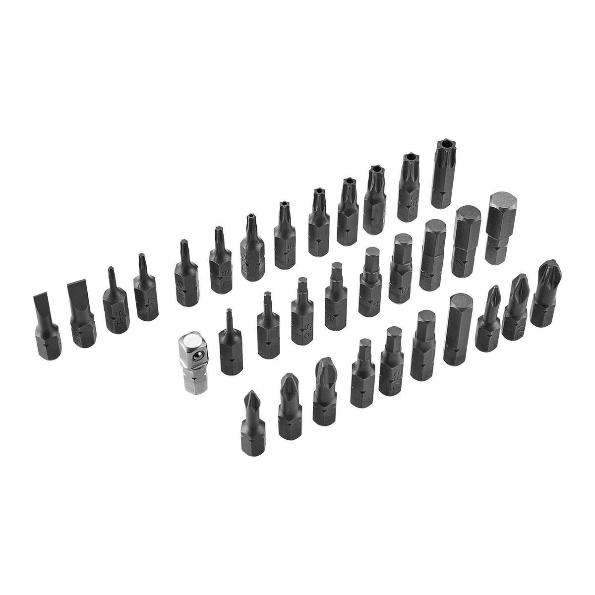 Locking Flex Head Ratchet and Bit Set, 35-Piece