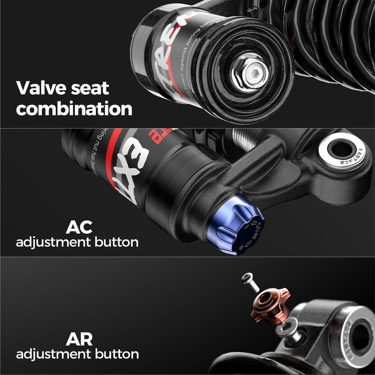 FastAce Rear Shock 265mm 10.5" 85mm Talaria / SurRon / Segway