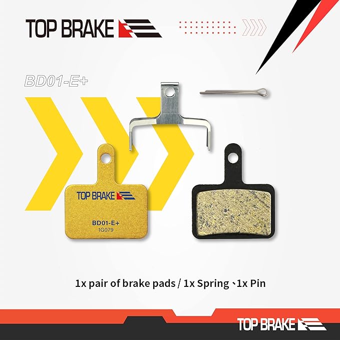 Top Brake - BD01-E+ Ceramic Brake Pads (Premium E+ Version) Voltaic / Zook / Volcon