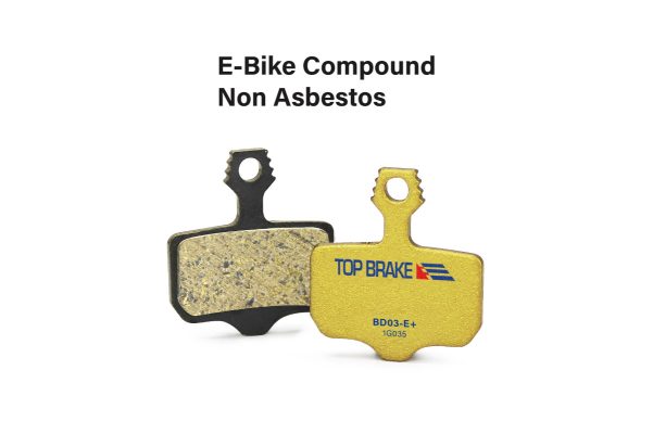 Top Brake - BD03-E+Ceramic Brake Pads (Premium E+ Version) Lectric Type-D