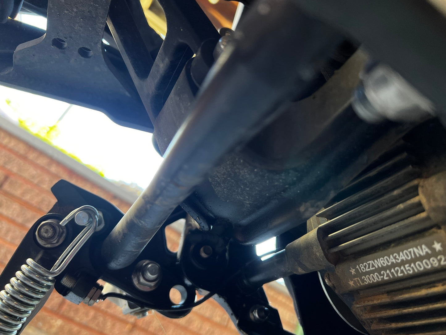 GritShift - Talaria Sting Foot Peg Support Brace (V2 Frame)