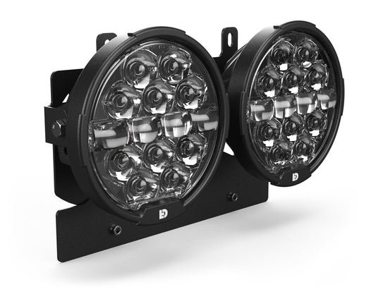 Denali D14 Destroyer LED Motorcycle Headlight Upgrade Kit for Harley-Davidson Road Glide, '15-'23