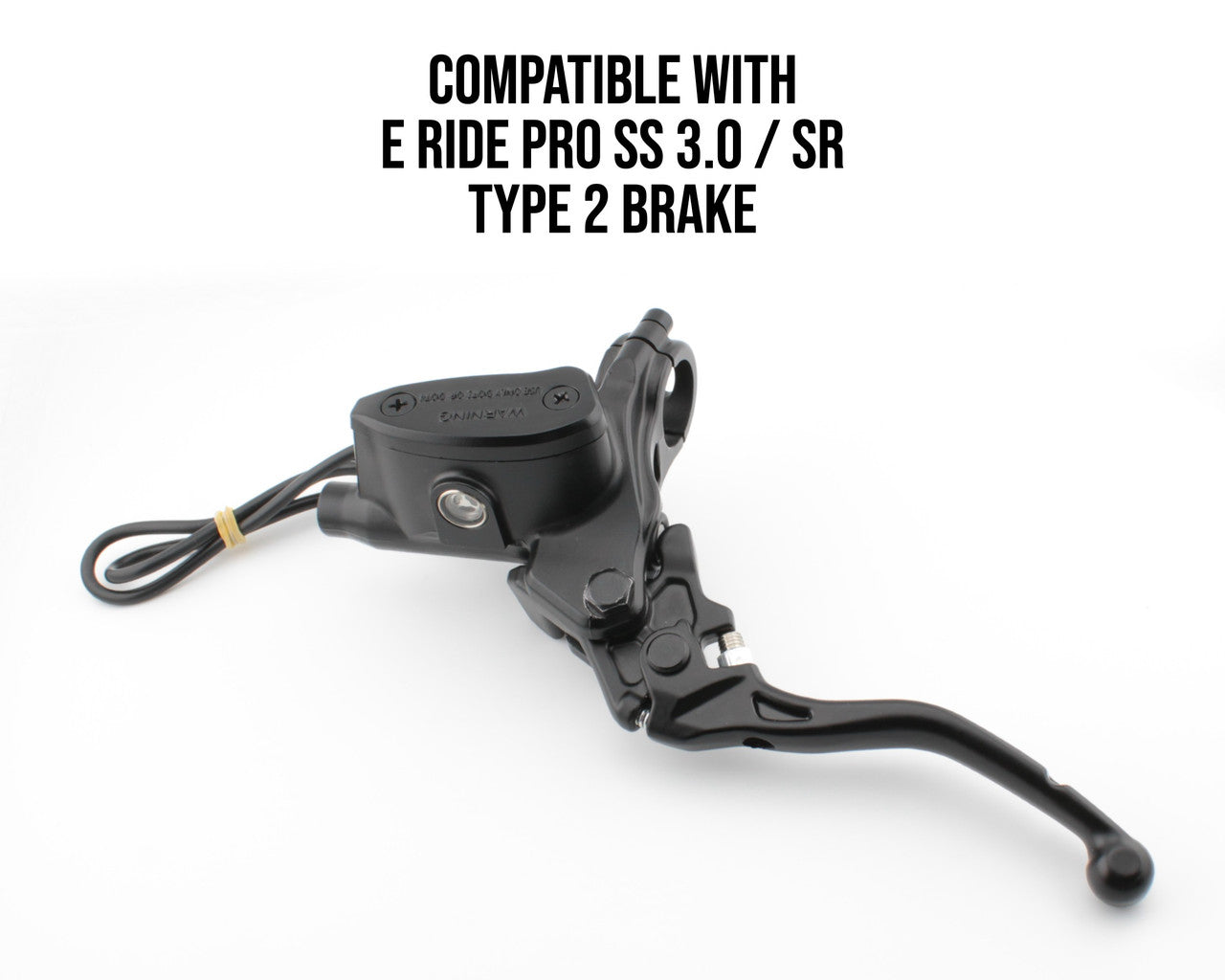 ASV F3-E Series Brake Lever Front and Rear Super Shorty for E Ride Pro SS 3.0 / SR Brake 2
