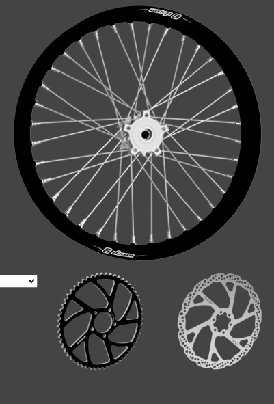 Warp9 - E Ride Pro 18" Rear Wheel w/ Options