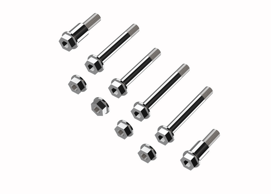 GritShift - Heavy Hitter 4140 Chromoly E Ride Linkage/Triangle/Shock Bolt Upgrade Kit