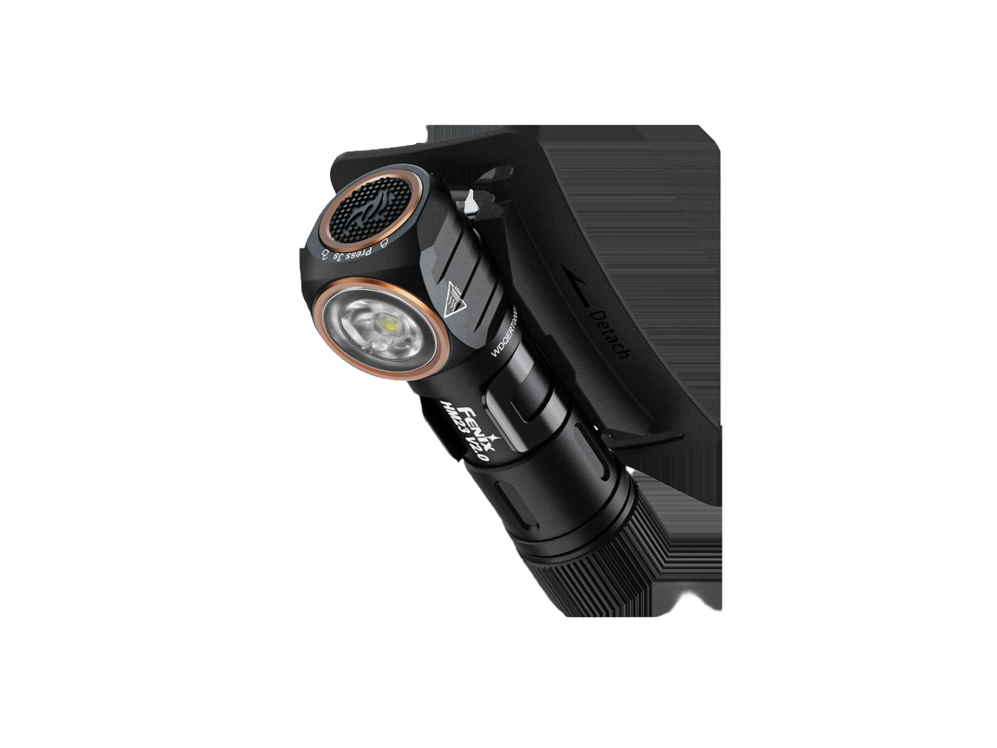 Fenix HM23 V2.0 Lightweight Detachable AA Headlamp