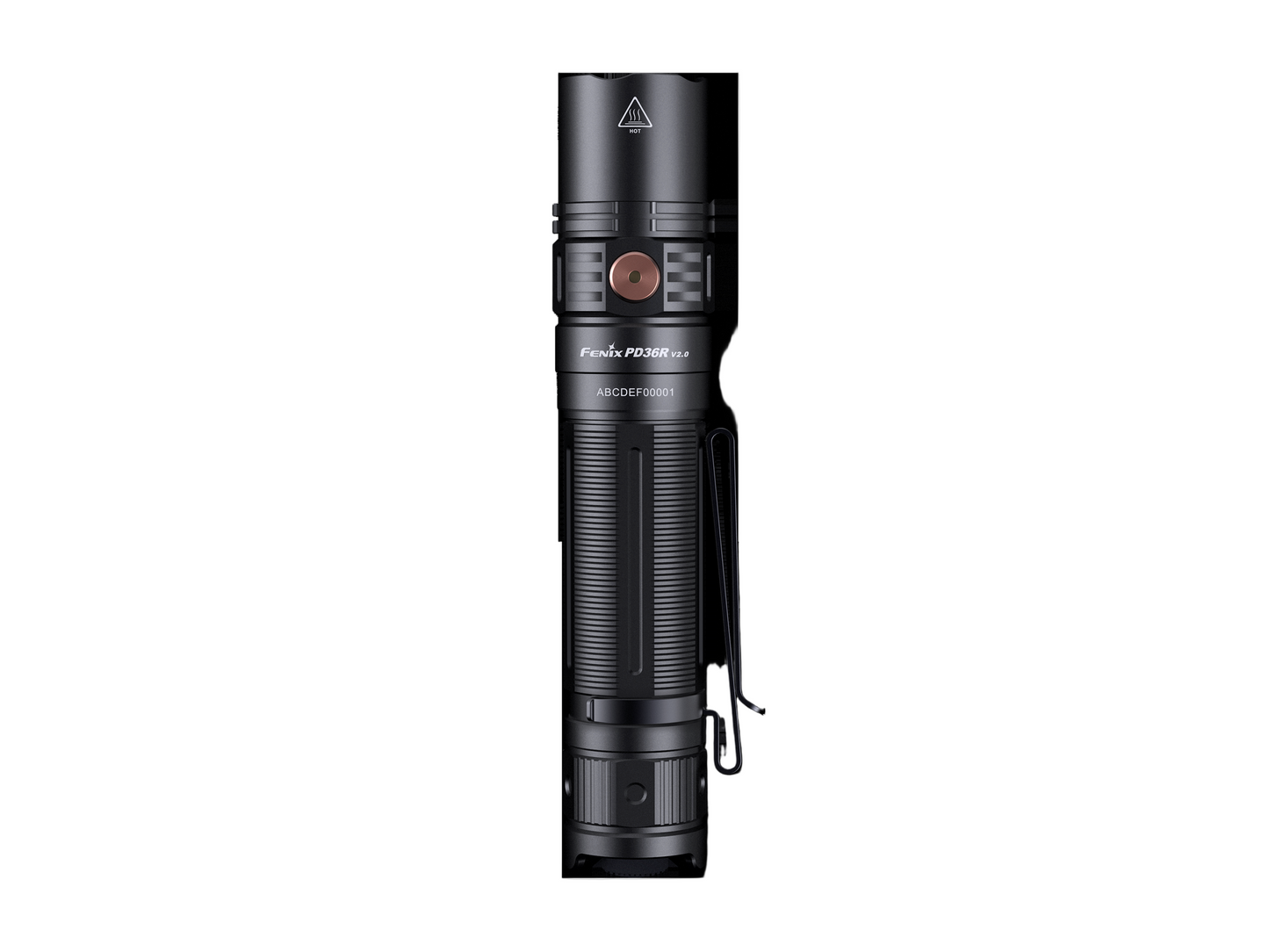 Fenix PD36R V2 Compact Rechargeable Tactical Flashlight - 1700 Lumens