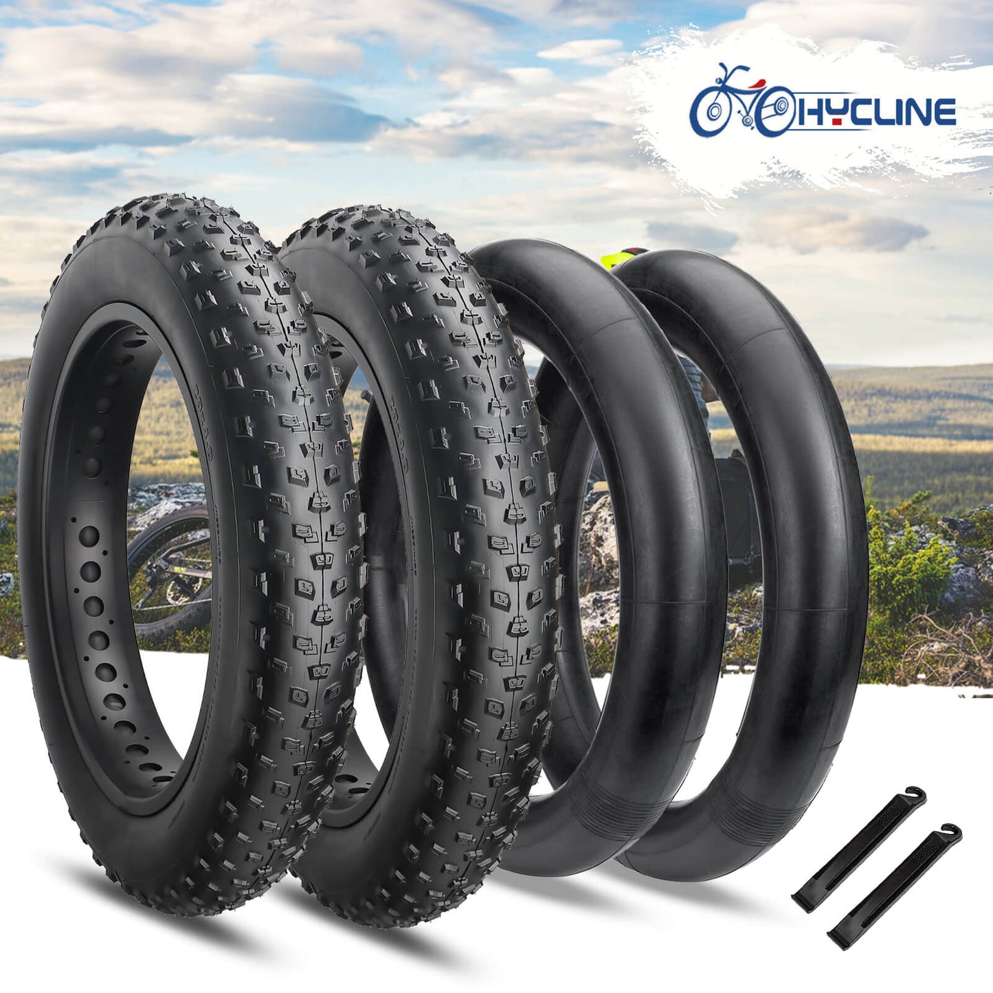 Tumble Kevlar 20x4 Fat Bike Tire