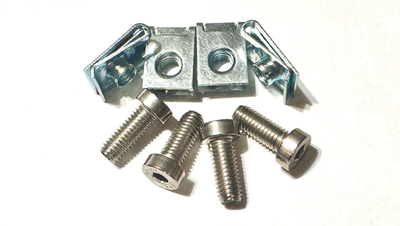 Bash Guard Replacement Mounting Clips & Bolts