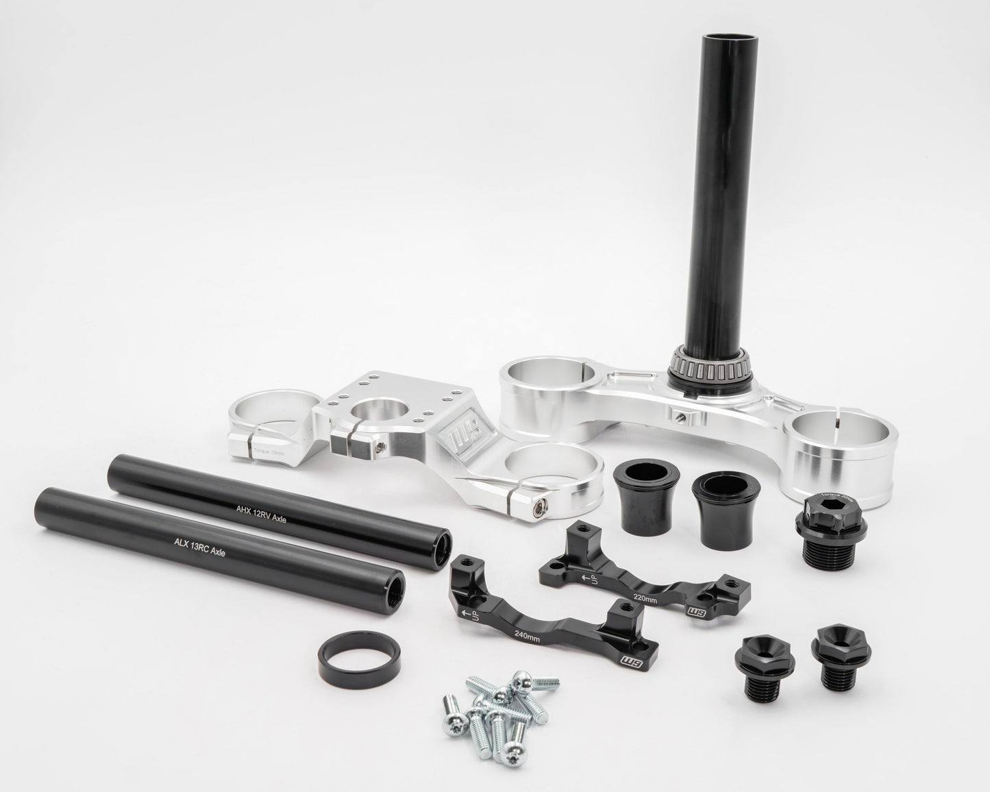 Warp9 - FastAce Drop Crown Triple Clamps