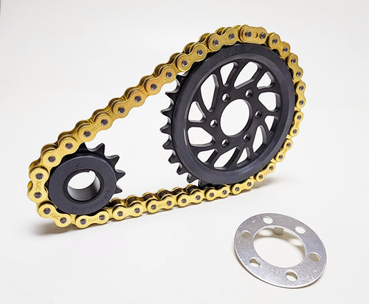 Warp9 - Warp Drive SurRon Belt to Chain Conversion