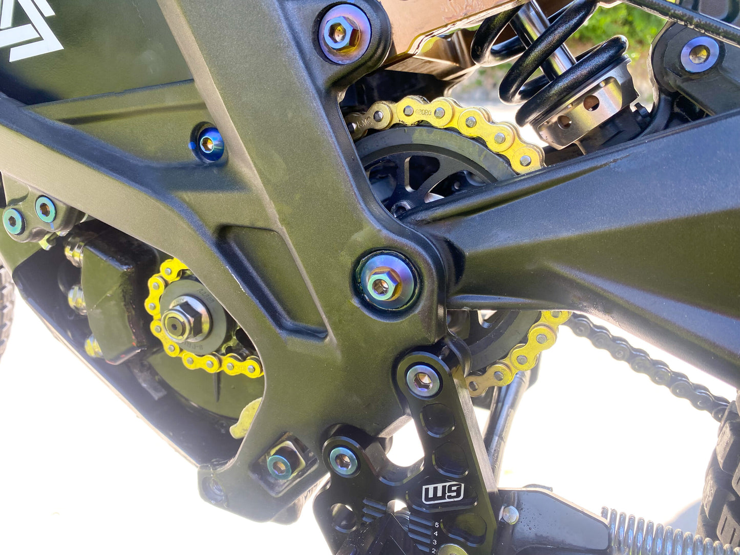 Warp9 - Warp Drive SurRon Belt to Chain Conversion