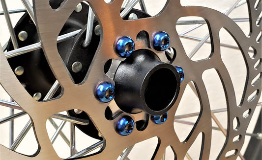 Warp9 - E-Moto Titanium Rotor Bolts (OEM Hubs)