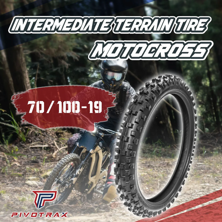 PIVOTRAX E-Bike Tire - 70/100-19