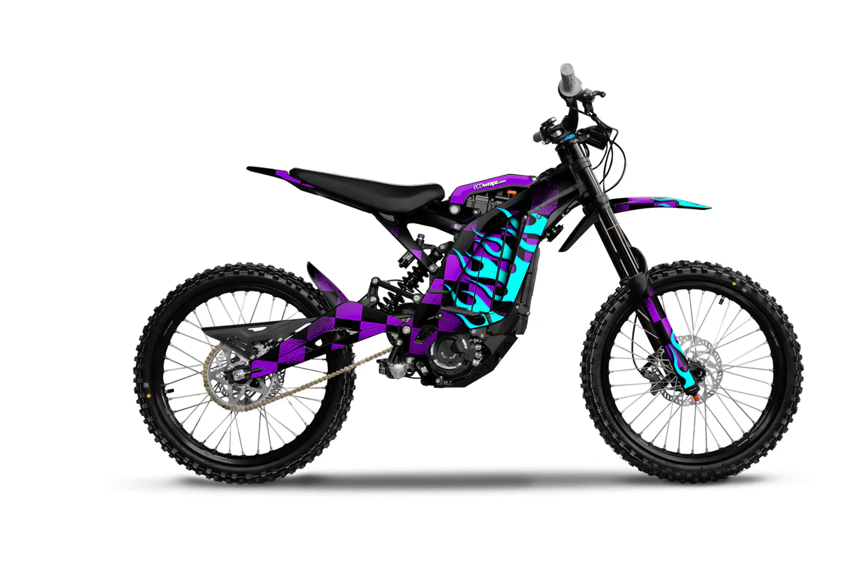 SURRON LBX - ECD VINTAGE FLAMES FULL WRAP