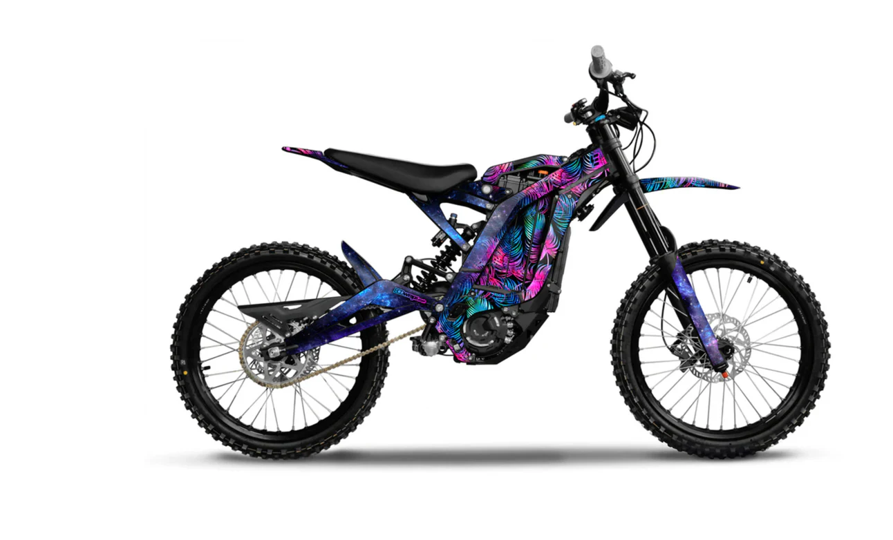 SURRON LBX - ECD TROPICAL GREEN FULL WRAP