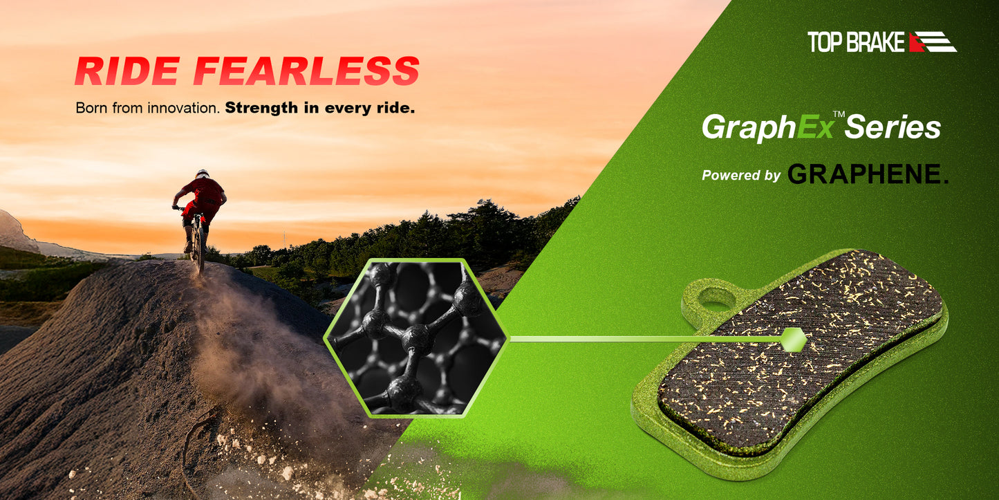 Top Brake - BD11-GE Graphene Brake Pads (GraphEx Series) Hope V4