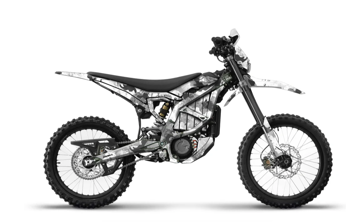 SURRON ULTRA - ECD SNOW CAMO FULL WRAP
