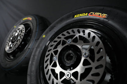 Midwest 12in Supermoto Wheelset for Tuttio / Yozma / EM5 w/ Kenda Kurve Tires
