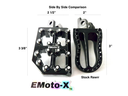 EMoto-X Racing Rawrr Mantis Foot Pegs ALL Rawrr Bikes