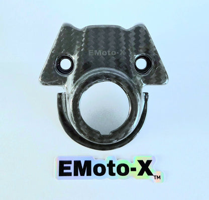 EMoto-X Talaria Real Carbon Fiber Ignition Switch Cover Talaria Sting, MX5, MX4, MX3, L1E