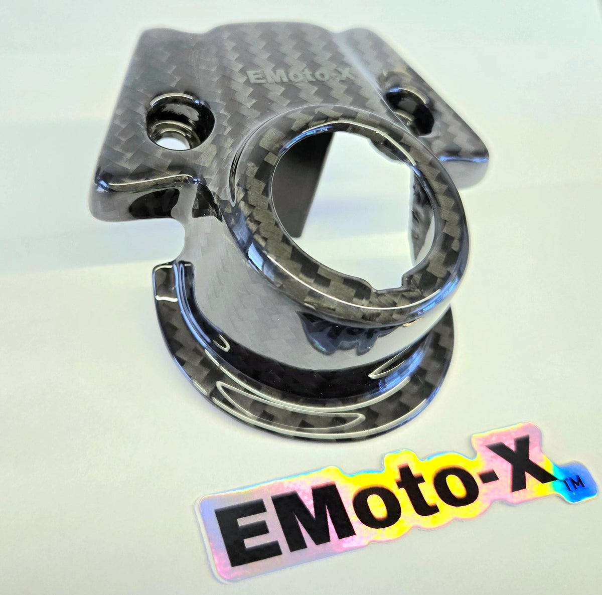 EMoto-X Talaria Real Carbon Fiber Ignition Switch Cover Talaria Sting, MX5, MX4, MX3, L1E