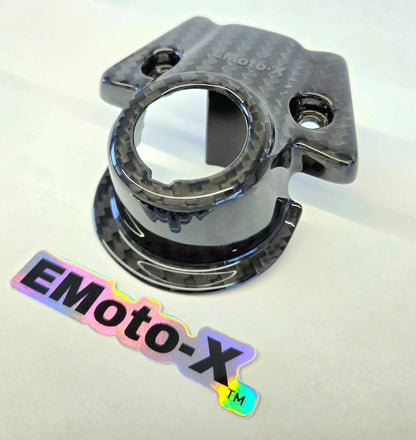 EMoto-X Talaria Real Carbon Fiber Ignition Switch Cover Talaria Sting, MX5, MX4, MX3, L1E