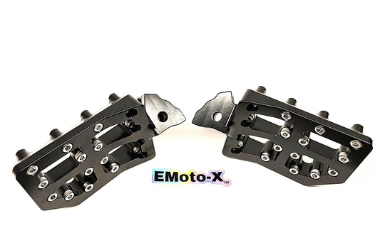 EMoto-X Talaria Foot Pegs All Talaria Sting, MX5, MX4, XXX, MX3, L1E Black