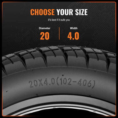 Auxfore 20"×4.0" Fat Tire