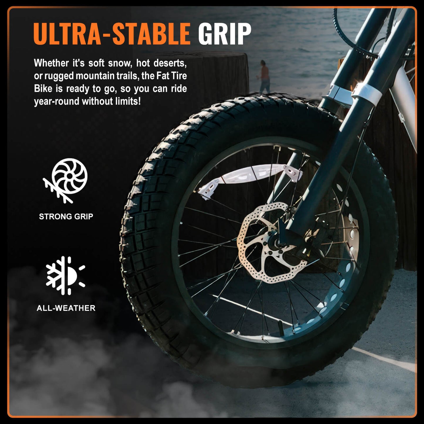 Auxfore 20"×4.0" Fat Tire