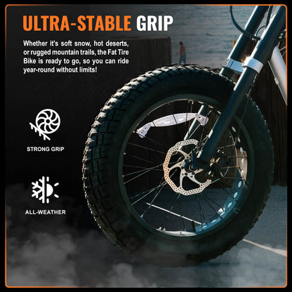 Auxfore 20"×4.0" Fat Tire