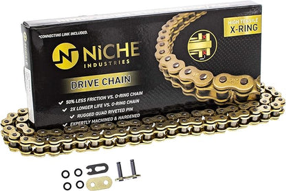 NICHE Gold 420 X-Ring Chain
