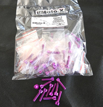 EMoto-X Racing Titanium Peg Replacement Pins For All EMoto-X Pegs