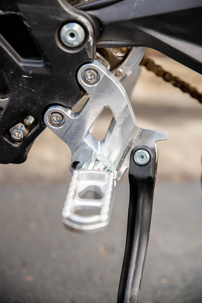 NTC E Ride Pro SS 20mm Lowering Peg Bracket Set With Kickstand Option and Support Brace