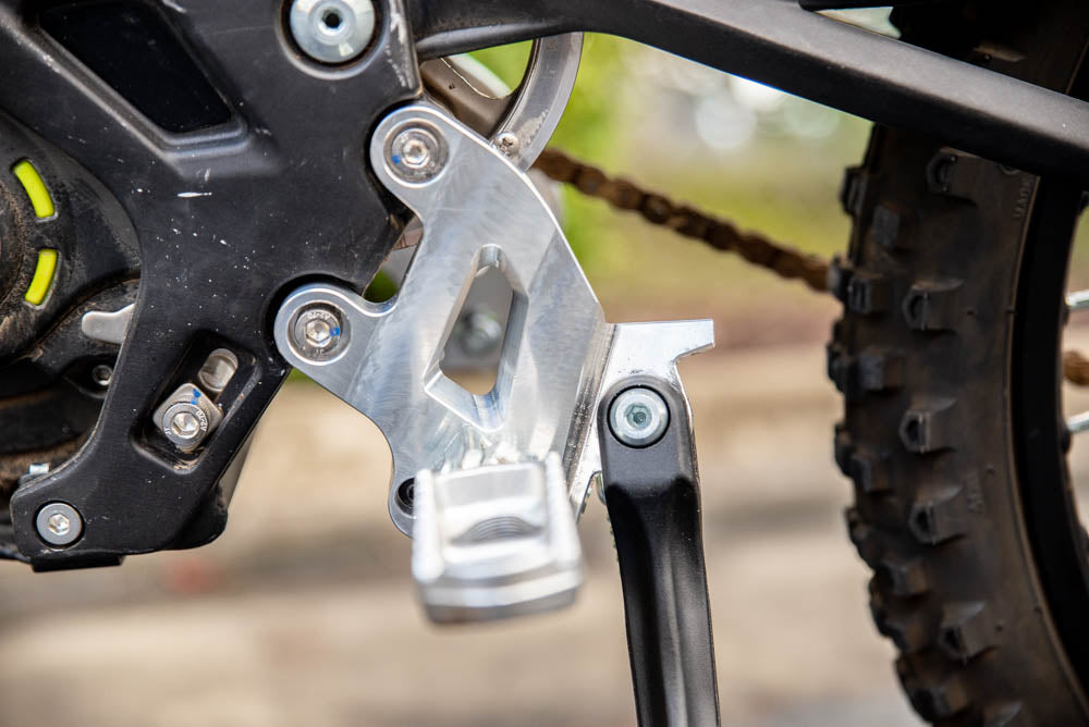 NTC E Ride Pro SS 20mm Lowering Peg Bracket Set With Kickstand Option and Support Brace