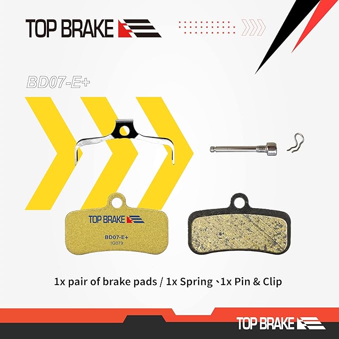 Top Brake - BD07-E+ Ceramic Brake Pads (Premium E+ Version) SurRon, Talaria, ERide Pro