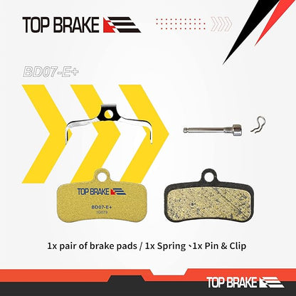 Top Brake - BD07-E+ Ceramic Brake Pads (Premium E+ Version) SurRon, Talaria, ERide Pro