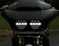 Denali D14 Destroyer LED Motorcycle Headlight Upgrade Kit for Harley-Davidson Road Glide, '15-'23