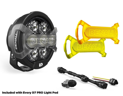 Denali D7 PRO Multi-Beam Driving Lights with Modular X-Lens System