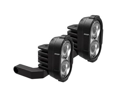 Denali DL2 Fender-Mounted Motorcycle Driving Light Kit