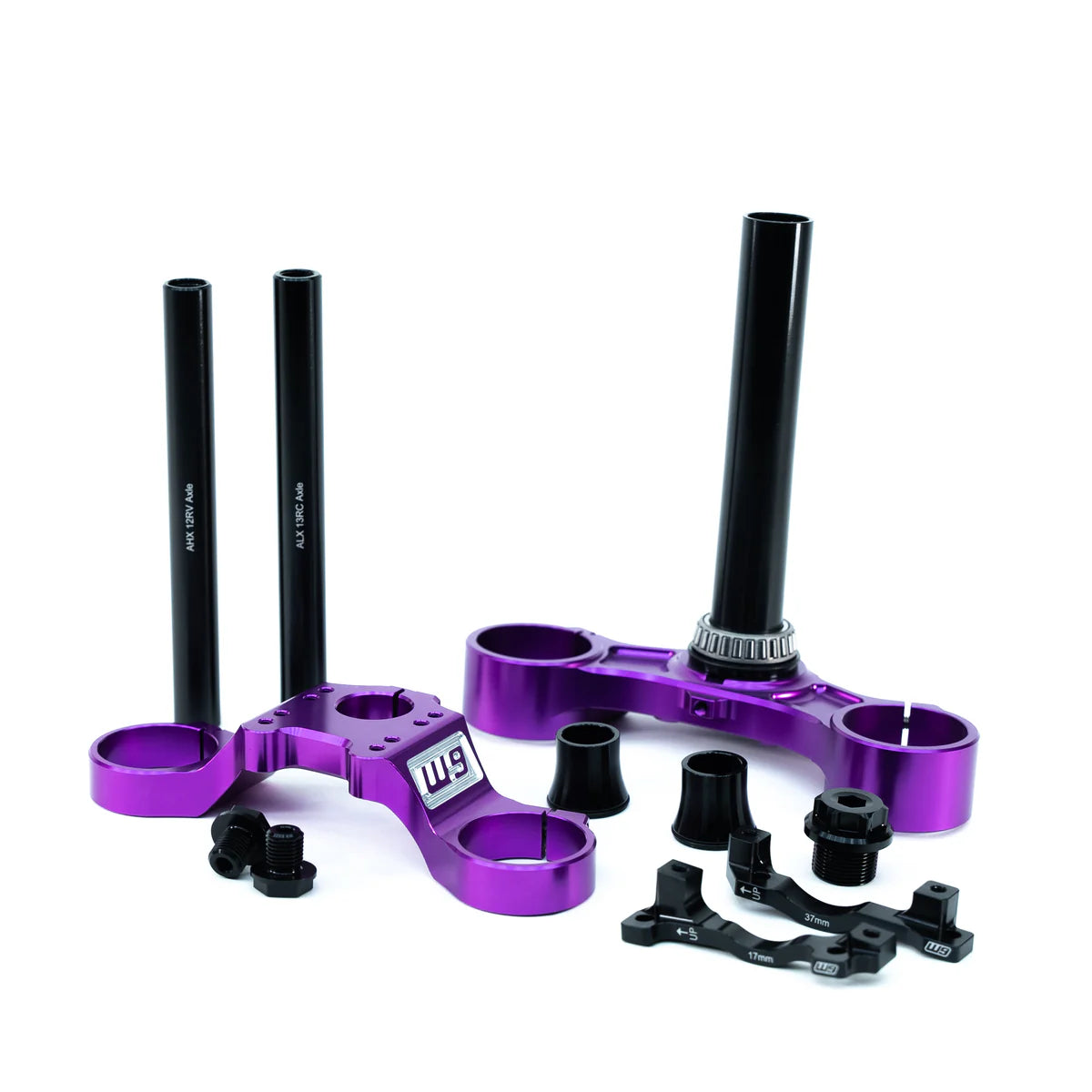 Warp9 - FastAce Drop Crown Triple Clamps