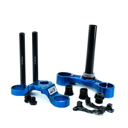 Warp9 - FastAce Drop Crown Triple Clamps